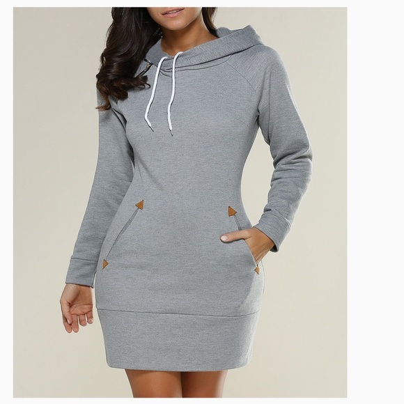 💕💕Lovely Olive Long Sleeve Casual Hoodie - Picture 3 of 6